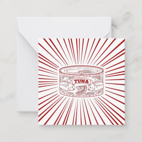 Tuna Fish Note Card