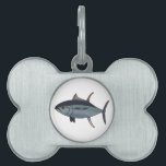 TUNA FISH PET TAG<br><div class="desc">Don’t forget this cute design when you go fishin’. This design is perfect to take with you when you go. Everyone will love it!</div>