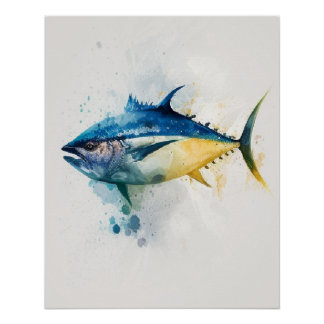 tuna fish poster
