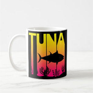 Tuna Fish Retro Coffee Mug