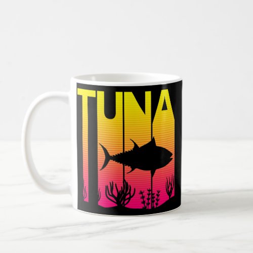 Tuna Fish Retro  Coffee Mug