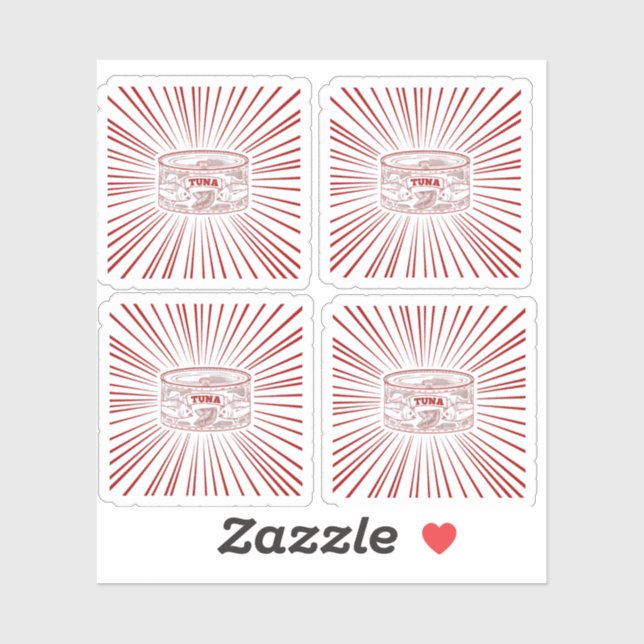 Tuna Fish Sticker (Sheet)