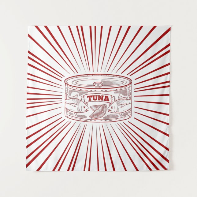 Tuna Fish Tapestry (Front)