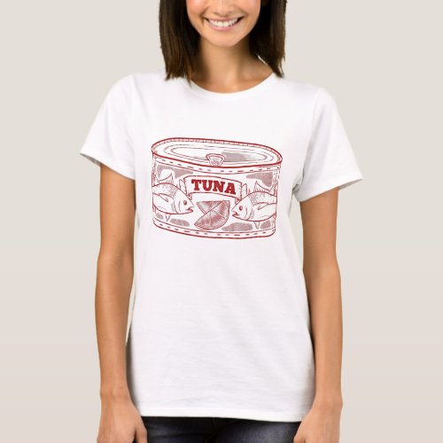 Tuna in a tin can T_Shirt