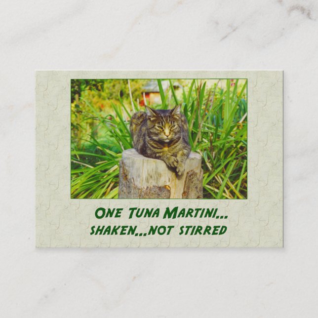 Tuna Martini Business Card (Front)
