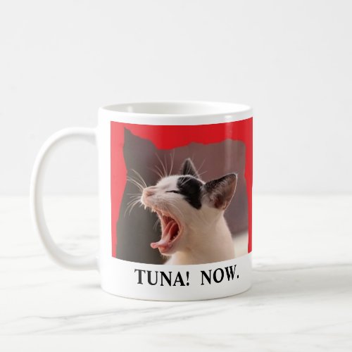 Tuna  Now Cat Mug