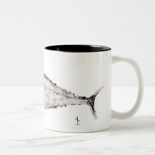 Tuna Print Mug (Right)