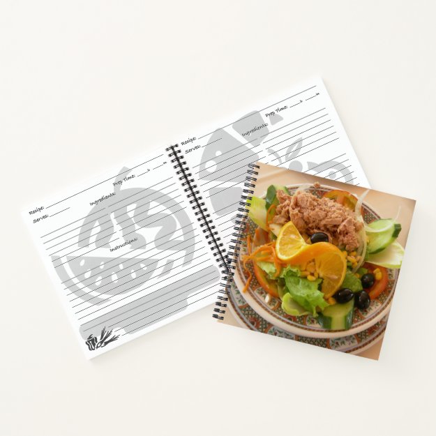 Tuna Salad Food Notebook