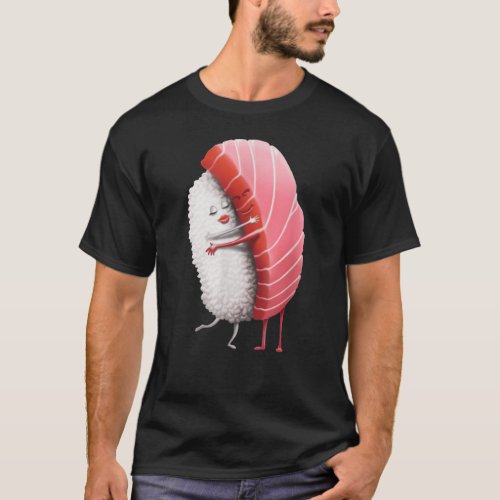 Tuna Sushi Hug T_Shirt