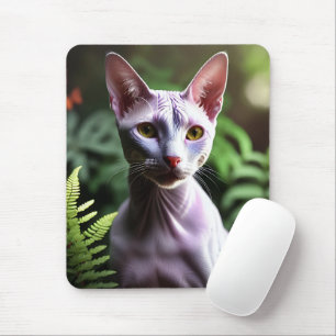 Tuna The Hairless Sphynx Cat, Mousepad