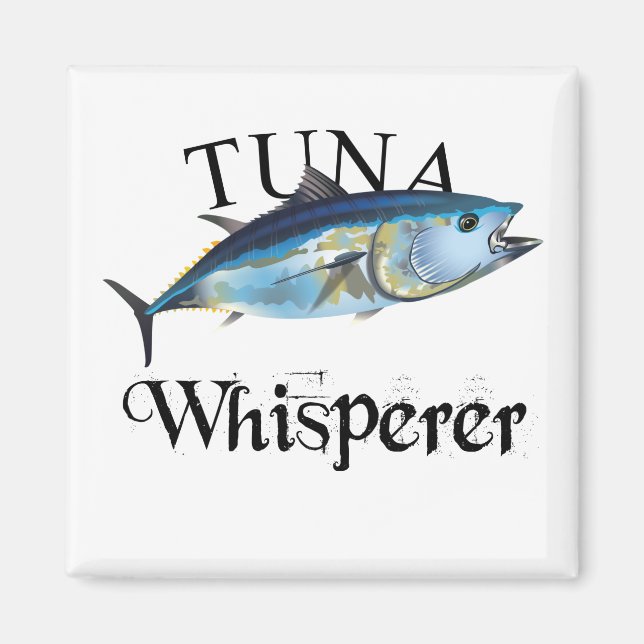 Tuna Whisperer Light Colored Magnet (Front)