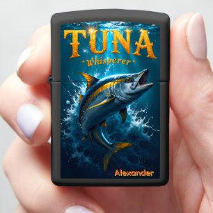 Tuna Whisperer Personalized Offshore Gift Zippo Lighter