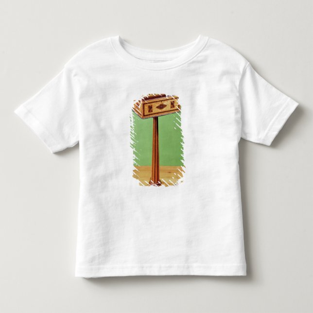 Tunbridge-ware tea poy toddler t-shirt (Front)