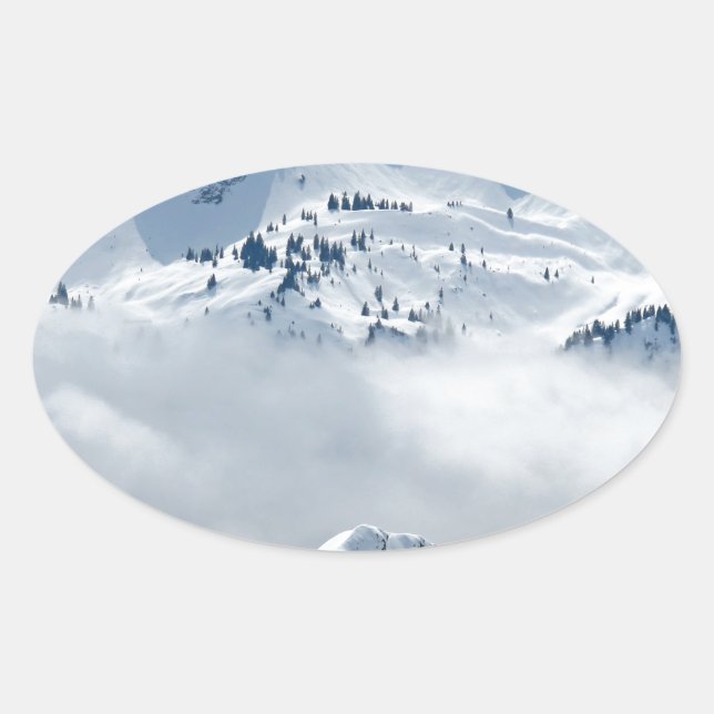 Tundra Oval Sticker (Front)
