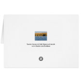 Tundra Swans Cards (Back Horizontal)