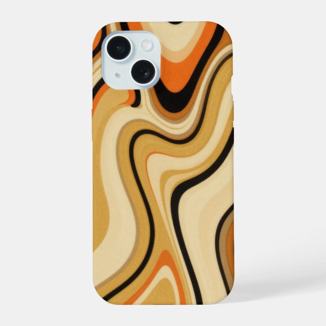 Tundra Waves Iphone Case (Back)