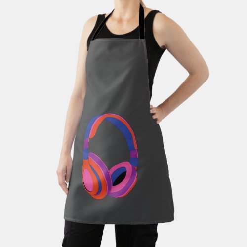 Tune In Dish Out The Audiophiles Kitchen Apron
