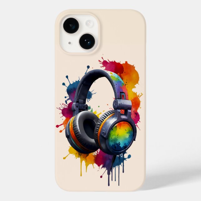 Tune in to Art Case-Mate iPhone Case (Back)