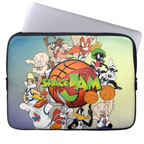 TUNE SQUAD Group SPACE JAM Logo Laptop Sleeve