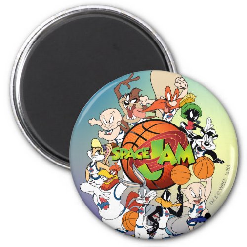 TUNE SQUAD Group SPACE JAM Logo Magnet