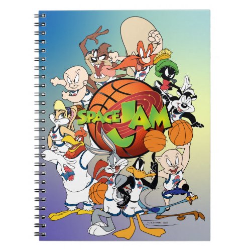 TUNE SQUAD Group SPACE JAM Logo Notebook