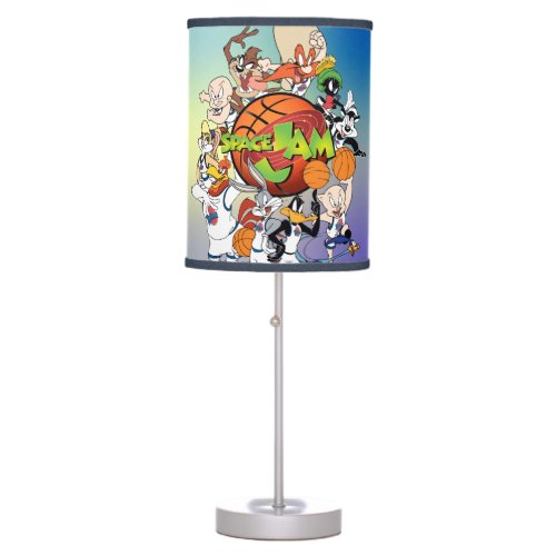 TUNE SQUAD Group SPACE JAM Logo Table Lamp
