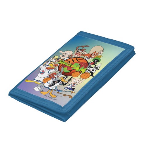 TUNE SQUAD Group SPACE JAM Logo Trifold Wallet