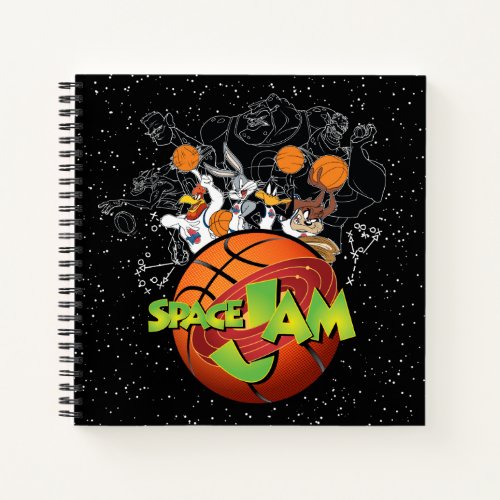TUNE SQUAD  Monstars SPACE JAM Logo Notebook