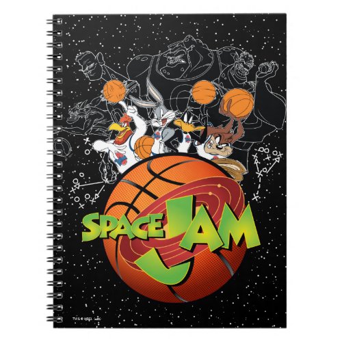 TUNE SQUAD  Monstars SPACE JAM Logo Notebook