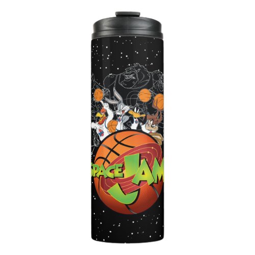 TUNE SQUAD  Monstars SPACE JAM Logo Thermal Tumbler