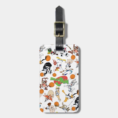 TUNE SQUAD Players Toss Pattern Luggage Tag