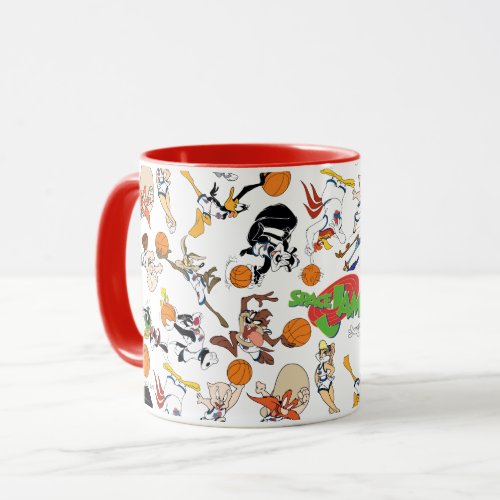 TUNE SQUAD Players Toss Pattern Mug