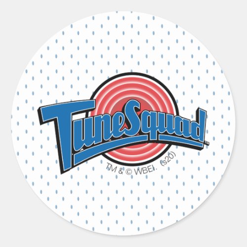 TUNE SQUAD Uniform Logo Classic Round Sticker