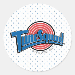 TUNE SQUAD™ Uniform Logo Classic Round Sticker