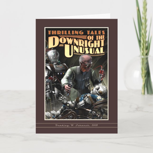 Tune-Up of Terror Greeting Card (Front)