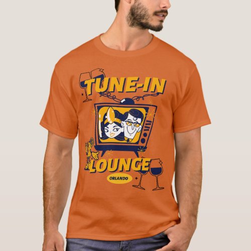 TuneIn Lounge Hollywood Orlando Florida Bar T_Shirt