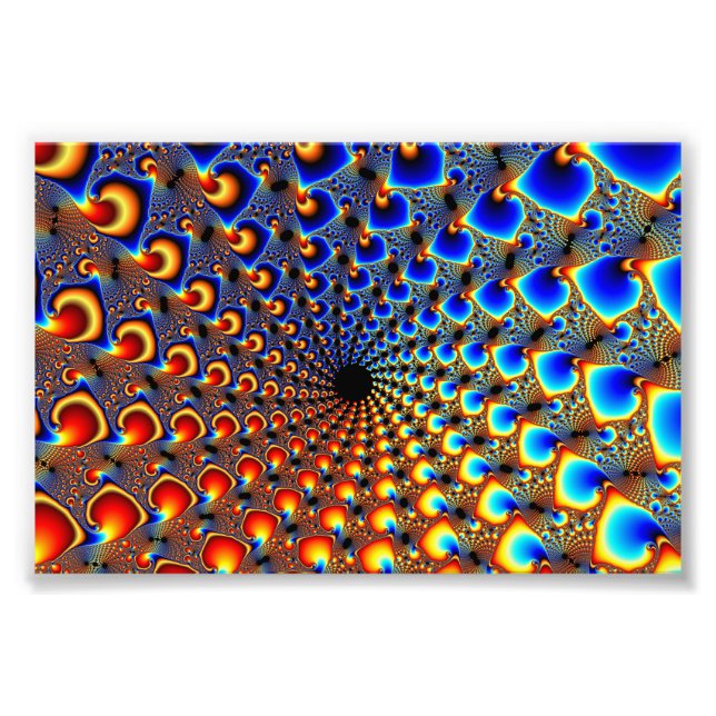 Tunel - Fractal Art Photo Print (Front)