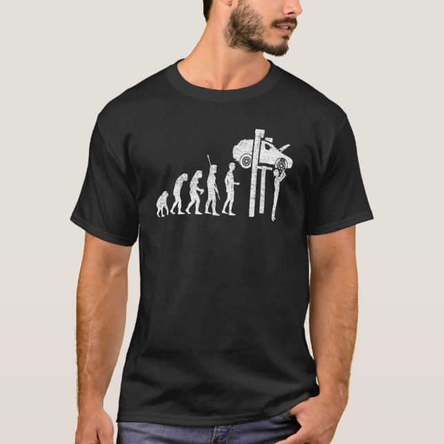 Tuner Evolution Car Screwdriver T-Shirt (Front)