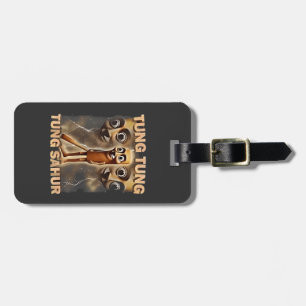 Tung tung tung sahur Brainrot Meme Luggage Tag
