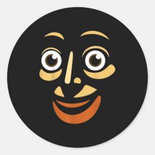 Tung Tung Tung Sahur Costume Classic Round Sticker