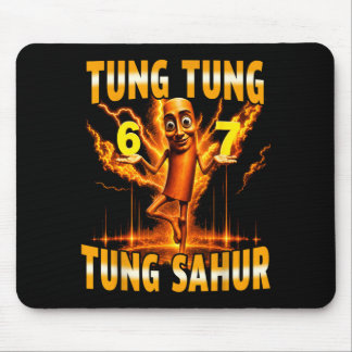 Tung Tung Tung Sahur Is Calling 67 Six Seven Meme Mouse Pad