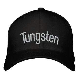 Tungsten Embroidered Baseball Cap
