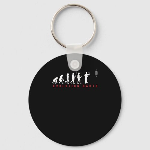 Tungsten Throwers Dartsmith Gift Evolution Of Dart Keychain