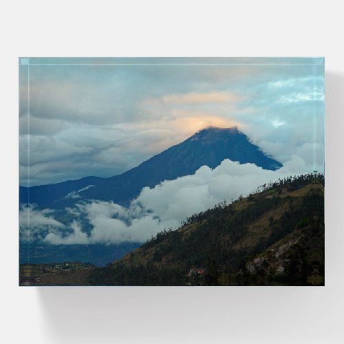 Tungurahua volcano Ecuador Paperweight