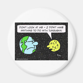 tunguska meteorite earth moon magnet