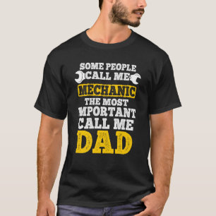 Tuning Car Repairing Cars Mechanic Tools Car Dad T-Shirt