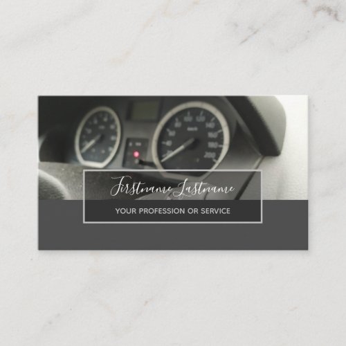 Tuning experts and mechanics car repair shop busin business card