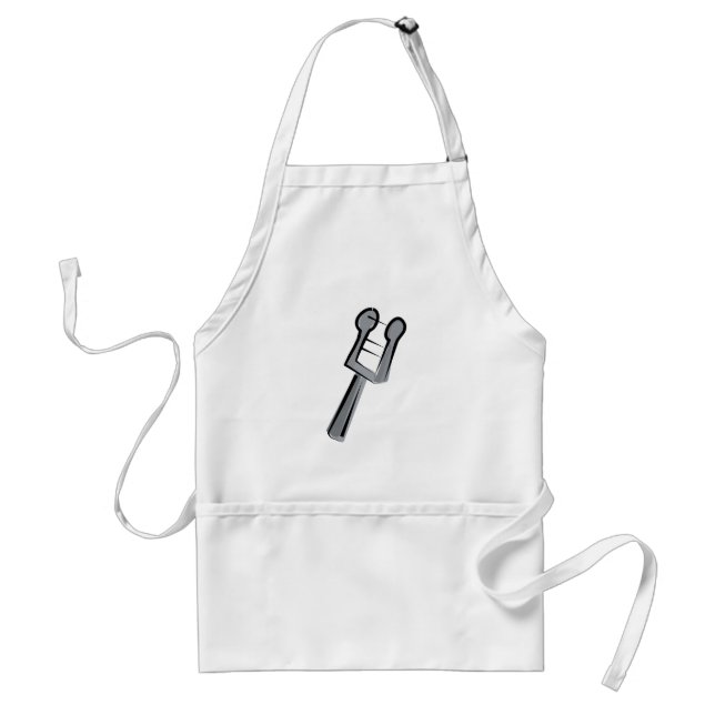Tuning fork adult apron (Front)