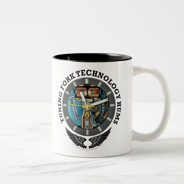 Tuning Fork Technology Coffee Cup (Right)