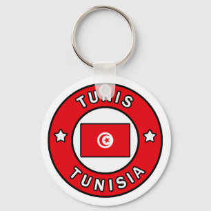 Tunis Tunisia Keychain
